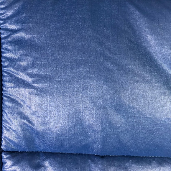 Weathercaster Vintage Blue Puffer Vest 1980s Men - Picture 3 of 7